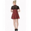 Robe Banned Clothing Dusk Beauty Tartin Dress Rouge Tartan