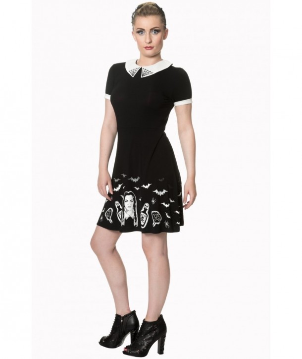 Robe Banned Clothing Black Magic Dress Noir