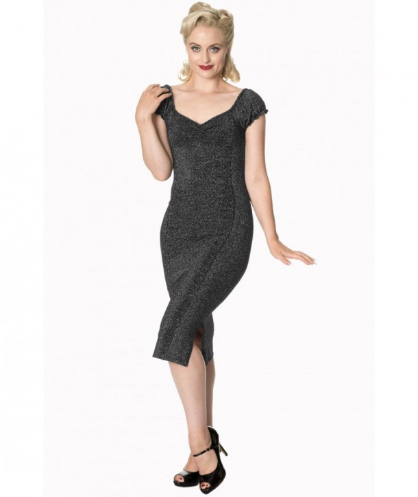 Robe Banned Clothing A Starry Night Off Shoulder Dress Argent