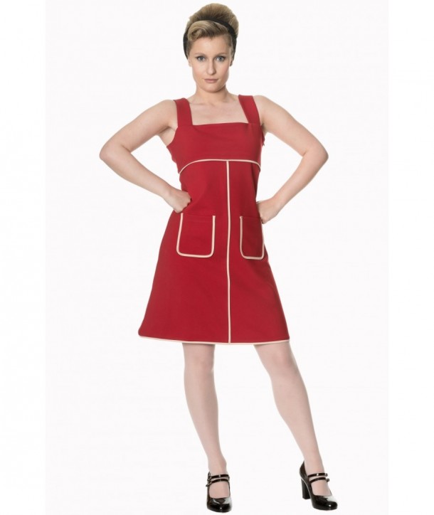 Robe Banned Clothing Studio 64 Dress Rouge