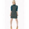 Robe Banned Clothing Prim Polo Neck Dress Teal