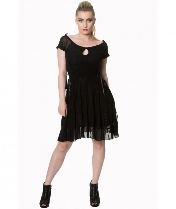 Robe Banned Clothing Pitch Noir Dress Noir