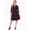 Robe Banned Clothing American Dreamer Collar Dress Violet