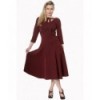 Robe Banned Clothing Eclipse Dress Bordeaux