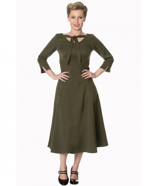 Robe Banned Clothing Eclipse Dress Olive