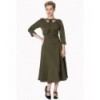 Robe Banned Clothing Eclipse Dress Olive