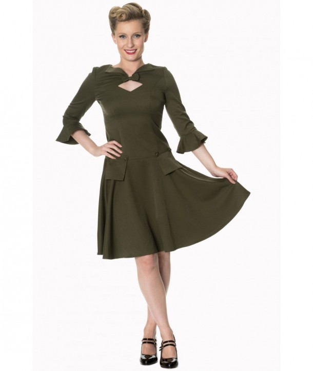 Robe Banned Clothing Everlasting Dress Olive