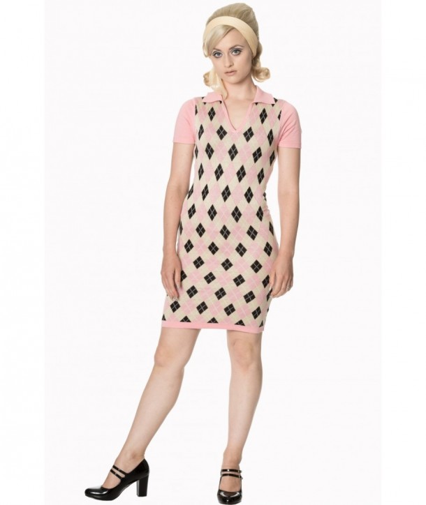 Robe Banned Clothing The High Life Knit Dress Rose