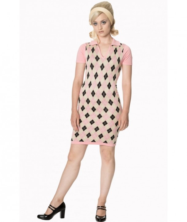 Robe Banned Clothing The High Life Knit Dress Rose