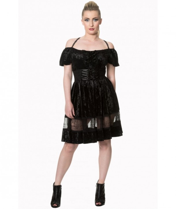 Robe Banned Clothing Daring Until Dawn Dress Noir