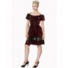 Robe Banned Clothing Daring Until Dawn Dress Bordeaux