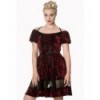 Robe Banned Clothing Daring Until Dawn Dress Bordeaux