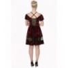 Robe Banned Clothing Daring Until Dawn Dress Bordeaux