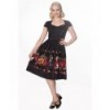 Robe Banned Clothing Vanity Dress Noir