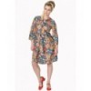 Robe Banned Clothing Floral Dream Angel Sleeve Dress Multicolor