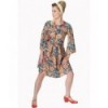 Robe Banned Clothing Floral Dream Angel Sleeve Dress Multicolor