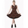 Robe Banned Clothing Sacred Heart Bow Dress Noir