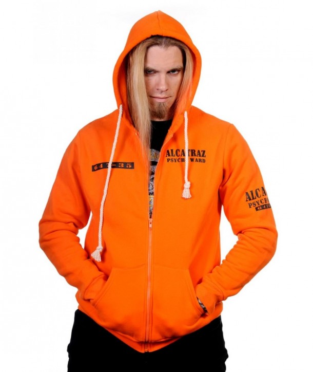 Sweatshirt Banned Clothing Alcatraz Men's Hoody Orange