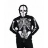 Sweatshirt Banned Clothing Black Skeleton Men's Hoody Noir