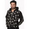 Sweatshirt Banned Clothing Noir Skeleton Hands Hoodie Noir