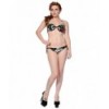 Maillot De Bain Banned Clothing Skull Roses Bikini