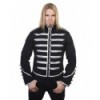 Veste Banned Clothing Military Drummer Argent