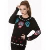 Pull Banned Clothing Skull Knit