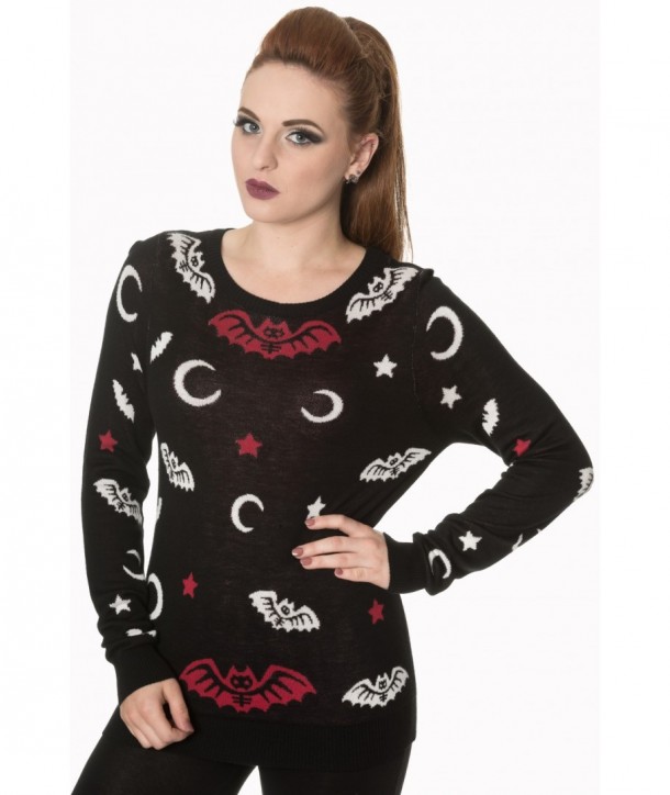 Pull Banned Clothing Bat Knit