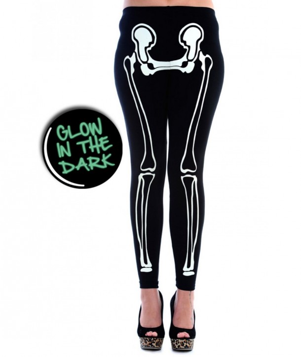 Leggings Banned Clothing Skeleton