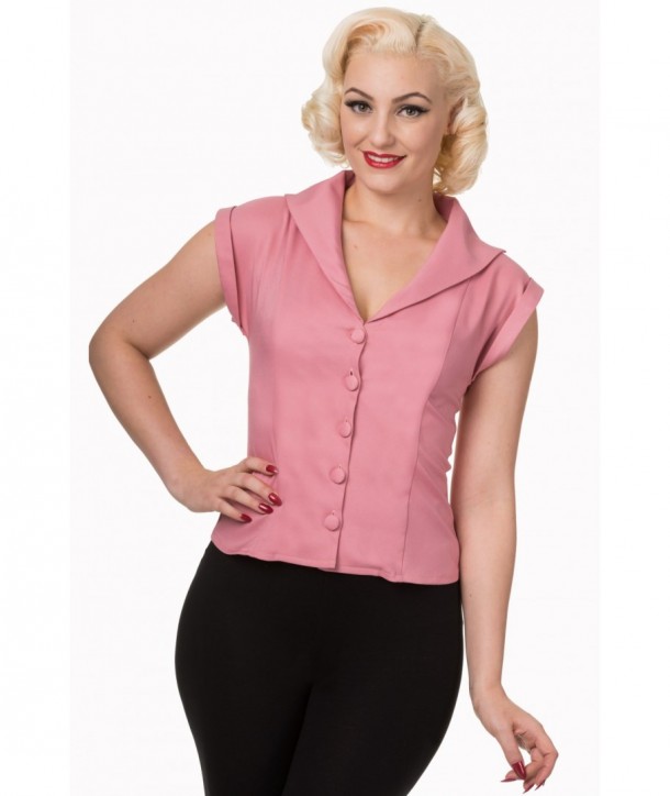 Top Banned Clothing Dream Master Shirt Rose