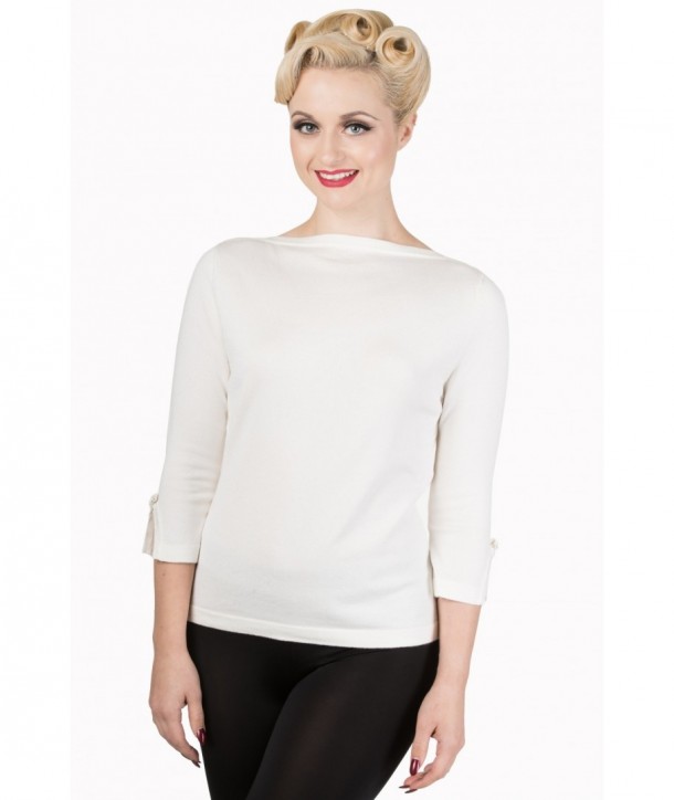 Top Banned Clothing Addicted Sweater Cream