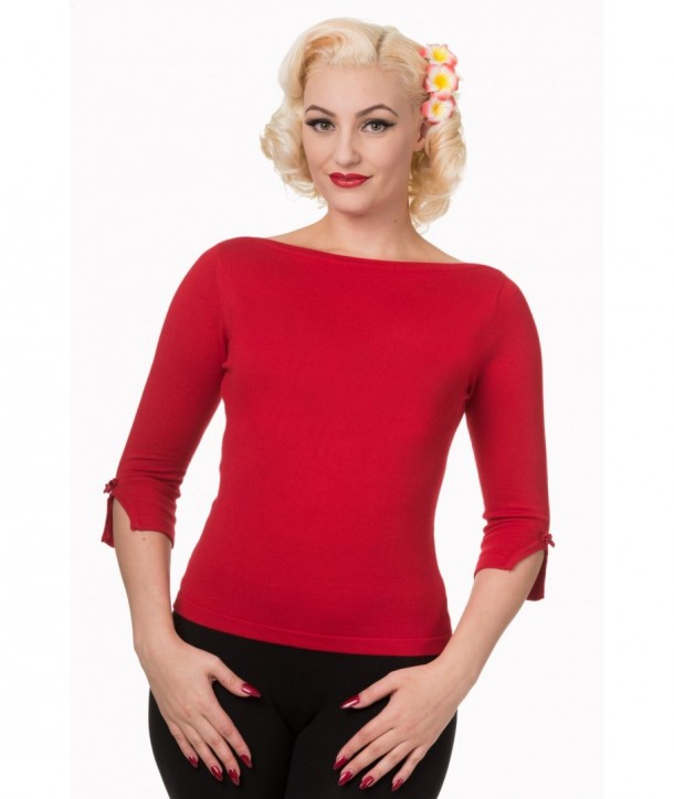 Top Banned Clothing Addicted Sweater Rouge