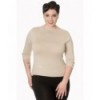 Top Banned Clothing Addicted Sweater Beige