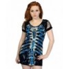 Top Banned Clothing Bleu Ribcage Top Noir