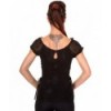 Top Banned Clothing Day Tripper Top Noir