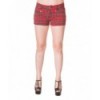 Short Banned Clothing Tartan Shorts Rouge Tartan