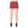 Short Banned Clothing Tartan Shorts Rouge Tartan