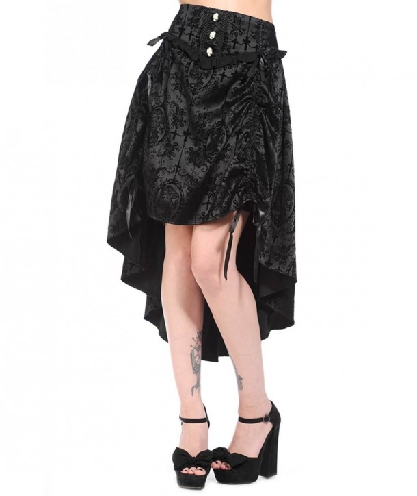 Jupe Banned Clothing Black Gothic