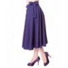 Jupe Banned Clothing Buttons Long Skirt Navy Bleu