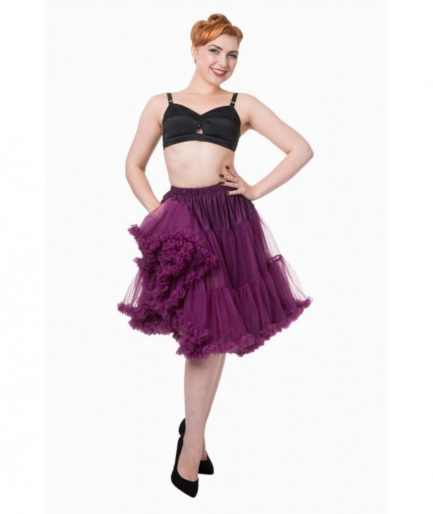 Tutu Banned Clothing Starlite Aubergine