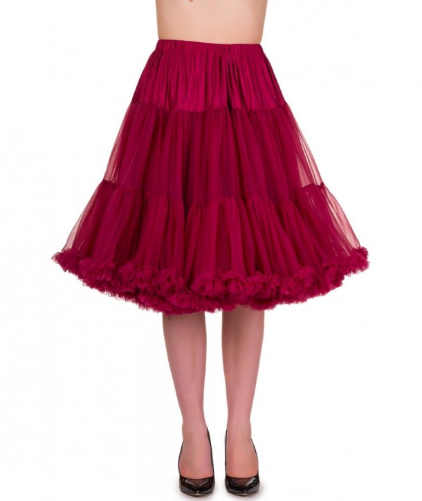 Tutu Banned Clothing Starlite Petticoat Bordeaux