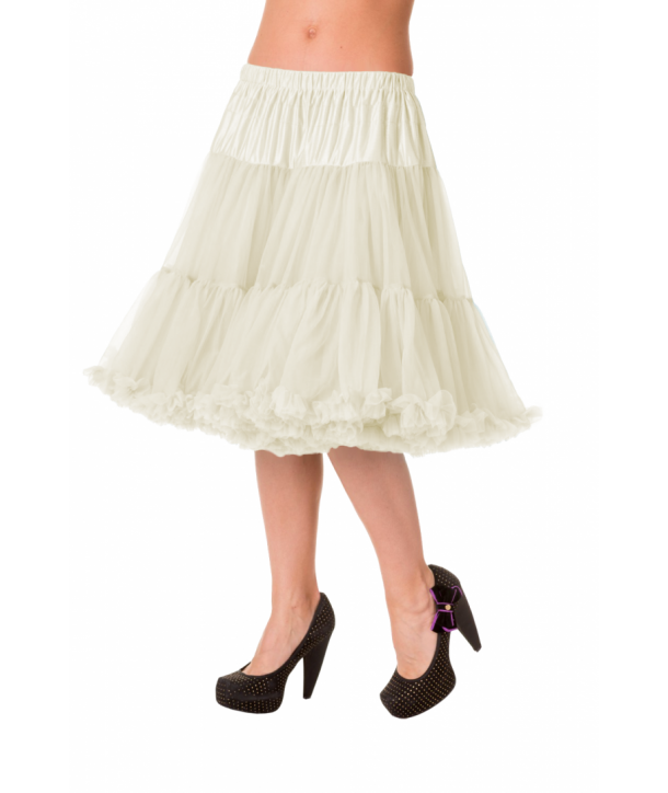 Tutu Banned Clothing Starlite Petticoat Ivory