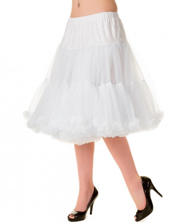 Tutu Banned Clothing Starlite Petticoat Blanc