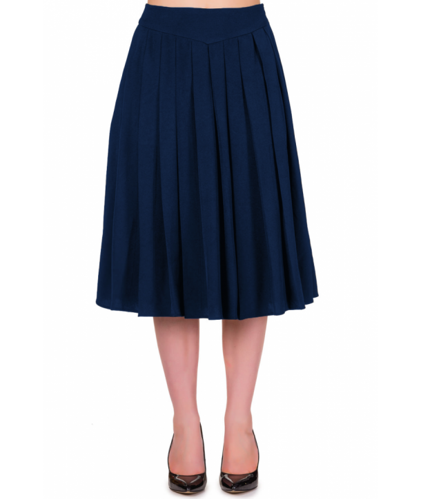 Jupe Banned Clothing Take A Hike Skirt Navy