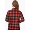 Top Banned Clothing No Boundries Shirt Rouge Check