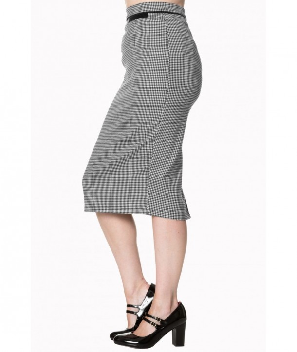 Jupe Banned Clothing Swept Off Her Feet Pencil Skirt Noir