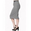 Jupe Banned Clothing Swept Off Her Feet Pencil Skirt Noir