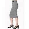 Jupe Banned Clothing Swept Off Her Feet Pencil Skirt Noir