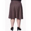 Jupe Banned Clothing Apple Of My Eye Skirt Rouge/Noir