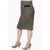 Jupe Banned Clothing Lady Luck Pencil Skirt Noir